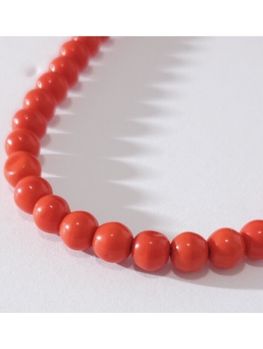 Authentic Antique Art Deco Natural Coral Necklace